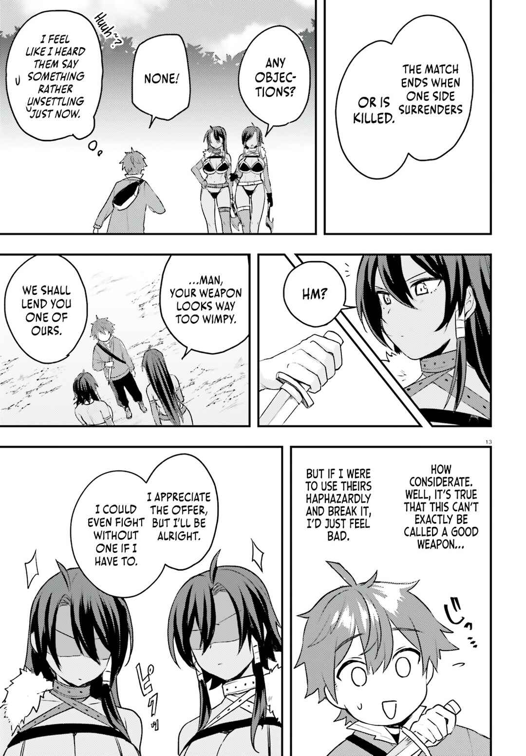 Page 14 Chapter 7 Imouto ga Onna Kishi Gakuen ni Nyuugaku Shitara Naze ka Kyuukoku no Eiyuu ni narimashita. Boku ga.