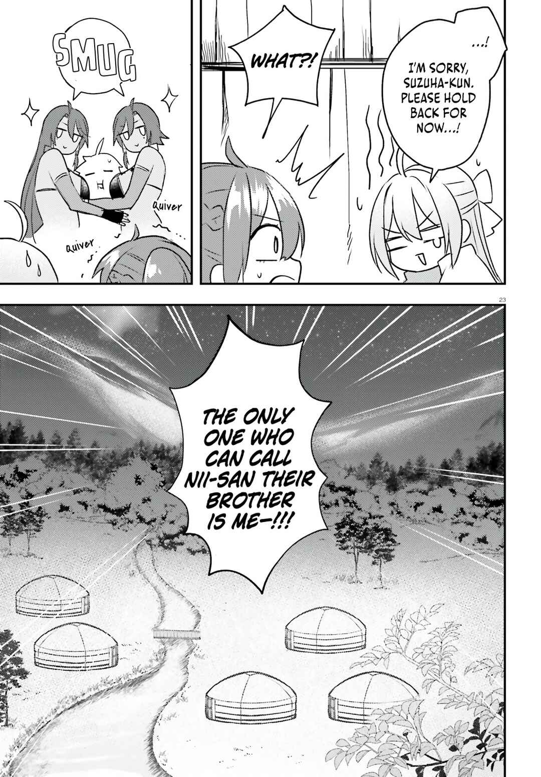 Page 24 Chapter 7 Imouto ga Onna Kishi Gakuen ni Nyuugaku Shitara Naze ka Kyuukoku no Eiyuu ni narimashita. Boku ga.