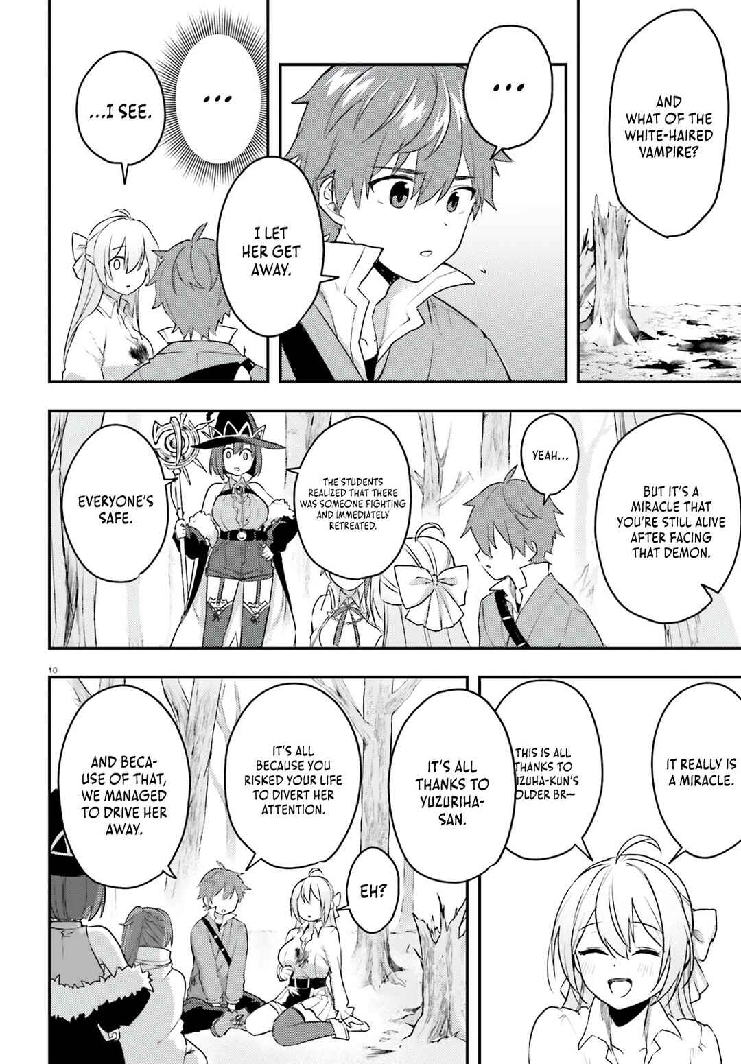 Page 11 Chapter 5 Imouto ga Onna Kishi Gakuen ni Nyuugaku Shitara Naze ka Kyuukoku no Eiyuu ni narimashita. Boku ga.