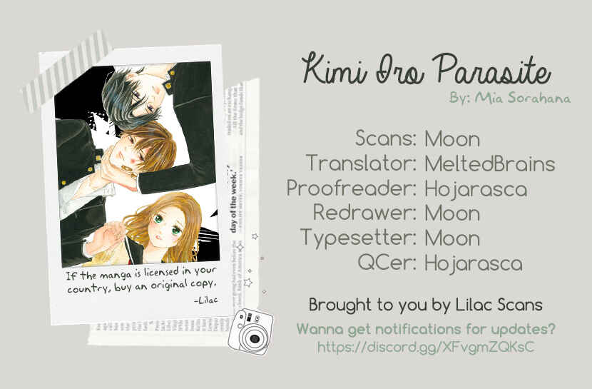 Page 1 Chapter 1.5 Kimi Iro Parasite