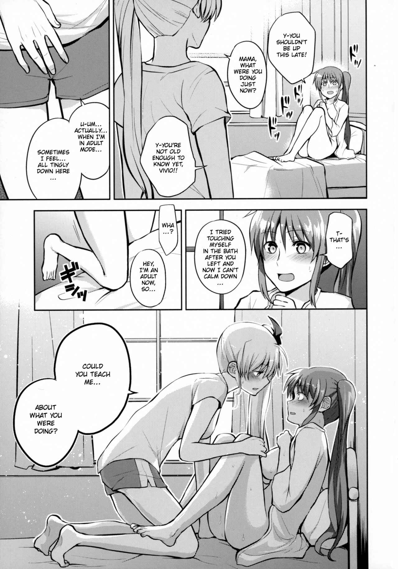Page 22 Chapter Unknown_0f49 Mahou Shoujo Lyrical Nanoha - Mama to Musume no Otona Step (Doujinshi)