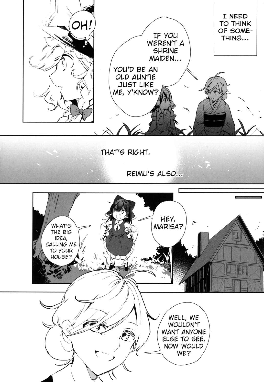 Page 2 Chapter 0.1 Touhou - Lost Girl - Lost Lady (Doujinshi)