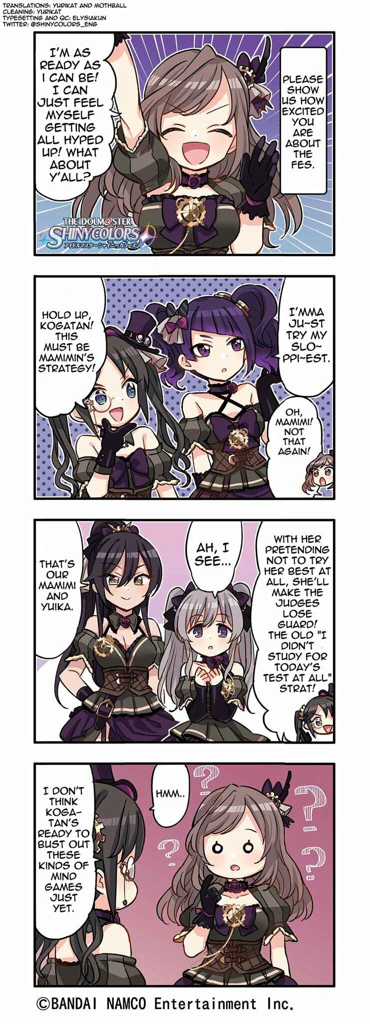 Page 1 Chapter 47 THE iDOLM@STER: Shiny Colors - Shinymas Everyday!