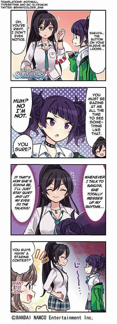 Page 1 Chapter 37 THE iDOLM@STER: Shiny Colors - Shinymas Everyday!
