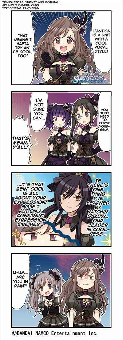 Page 1 Chapter 5 THE iDOLM@STER: Shiny Colors - Shinymas Everyday!