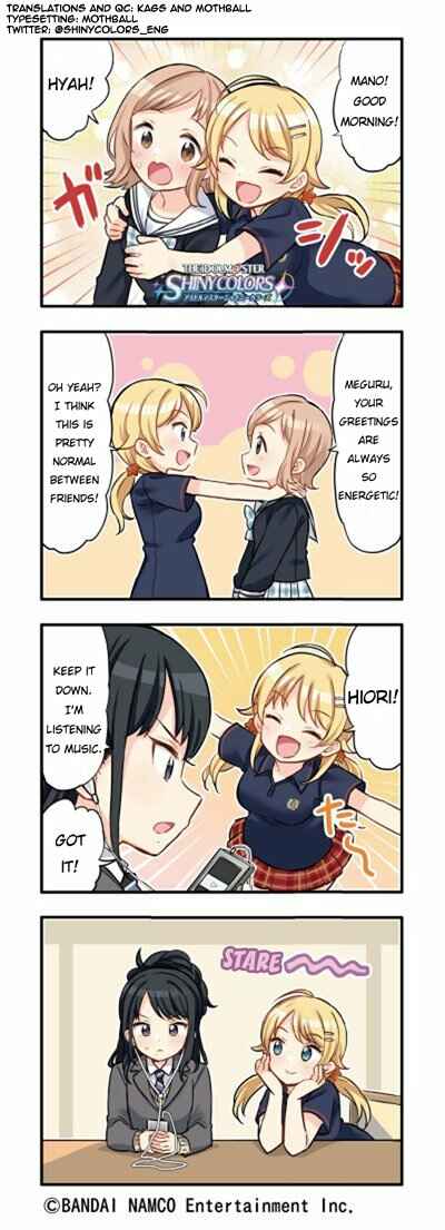 Page 1 Chapter 6 THE iDOLM@STER: Shiny Colors - Shinymas Everyday!