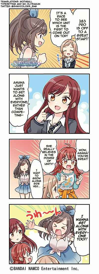 Page 1 Chapter 25 THE iDOLM@STER: Shiny Colors - Shinymas Everyday!