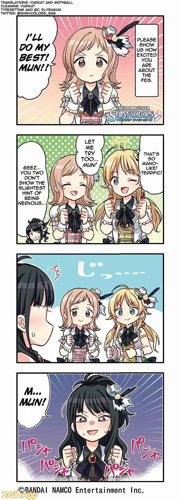 Page 1 Chapter 46 THE iDOLM@STER: Shiny Colors - Shinymas Everyday!