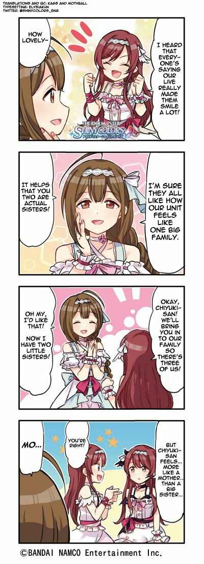 Page 1 Chapter 13 THE iDOLM@STER: Shiny Colors - Shinymas Everyday!