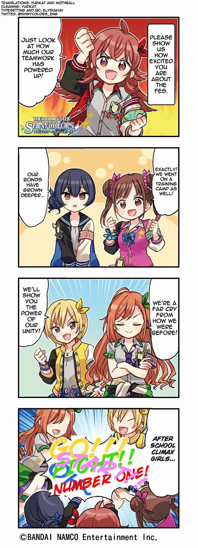 Page 1 Chapter 49 THE iDOLM@STER: Shiny Colors - Shinymas Everyday!