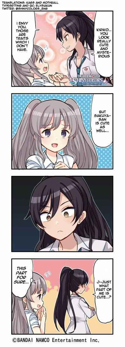 Page 1 Chapter 9 THE iDOLM@STER: Shiny Colors - Shinymas Everyday!