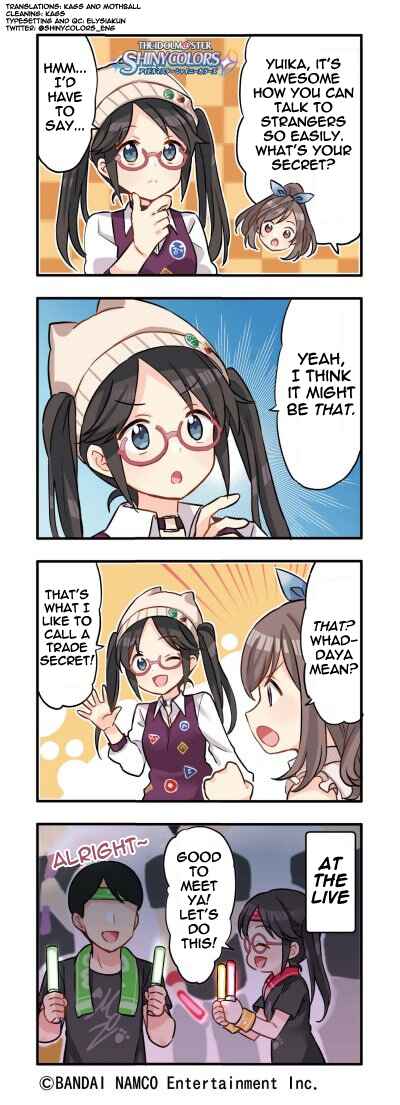 Page 1 Chapter 10 THE iDOLM@STER: Shiny Colors - Shinymas Everyday!