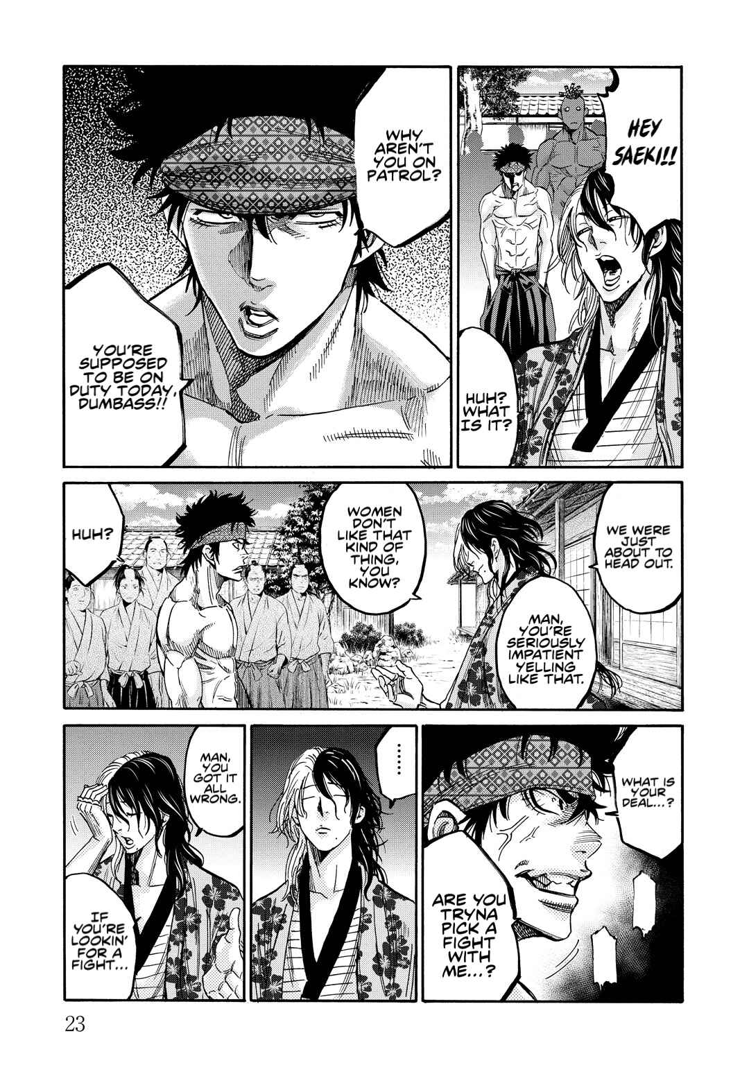 Page 22 Chapter 30 Chiruran: Shinsengumi Requiem
