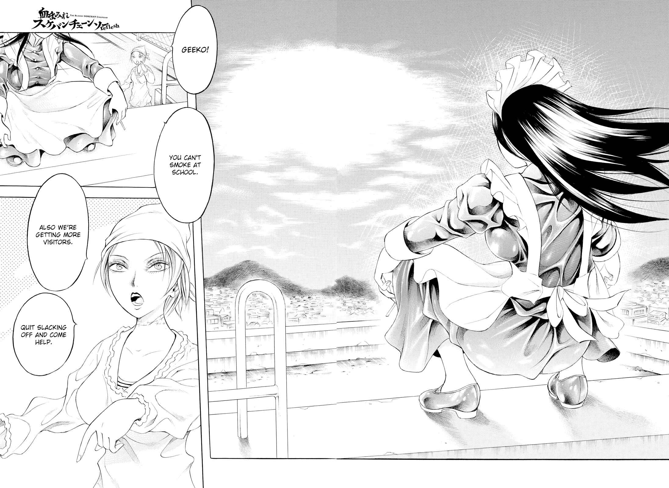 Page 22 Chapter 13 Chimamire Sukeban Chainsaw: reflesh