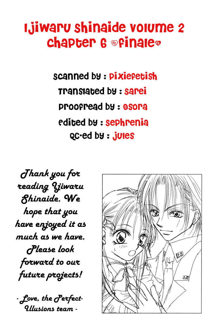 Page 1 Chapter 10 Ijiwaru Shinaide!