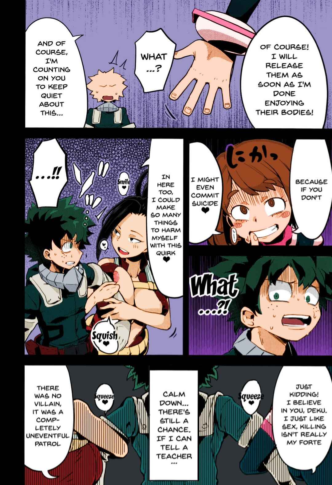 Page 4 Chapter 1 Boku no Hero Academia - Boku to Nottori Villain Nakademia (Doujinshi)