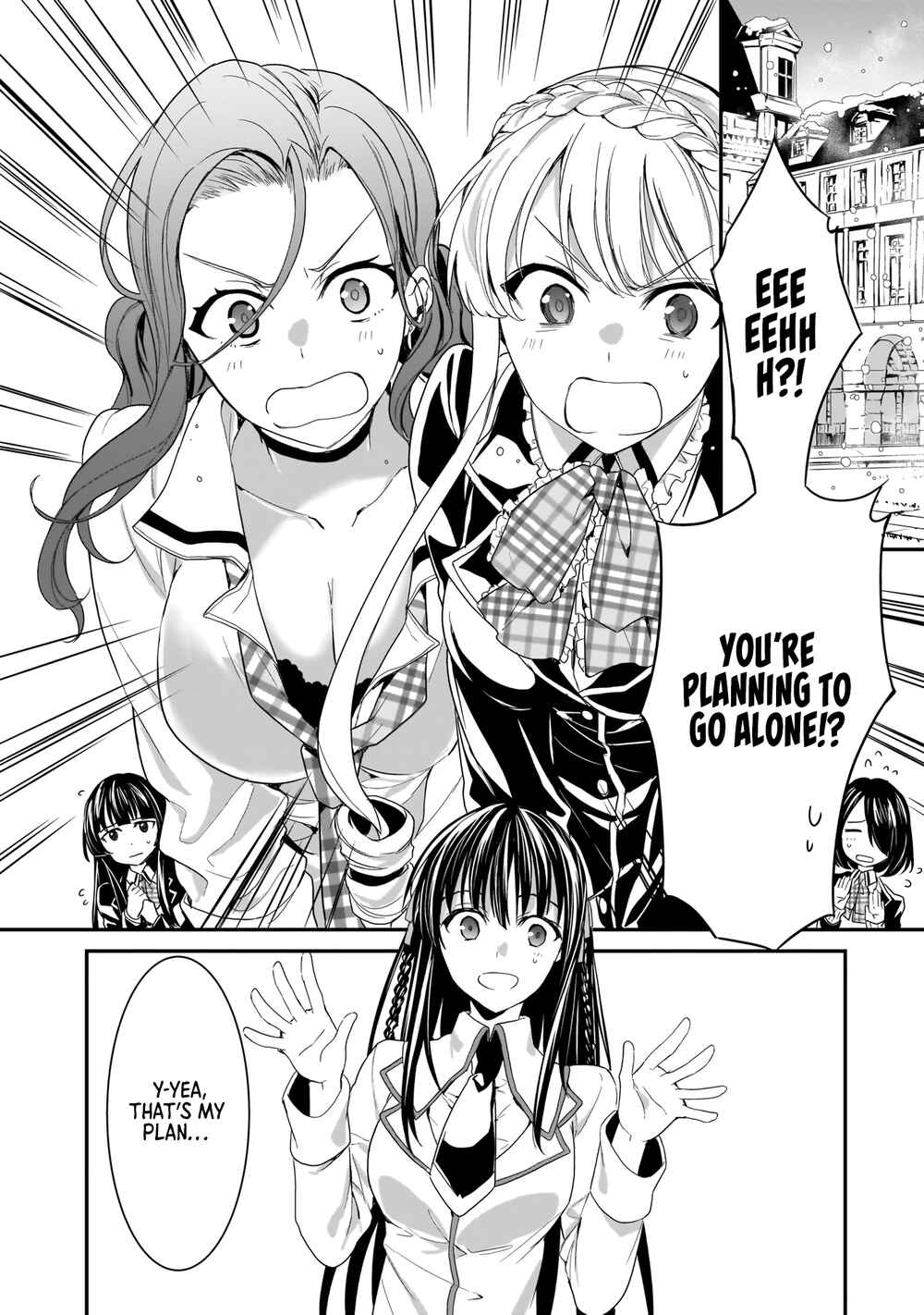 Page 3 Chapter 8 Trinity Seven: Anastasia Holy Story