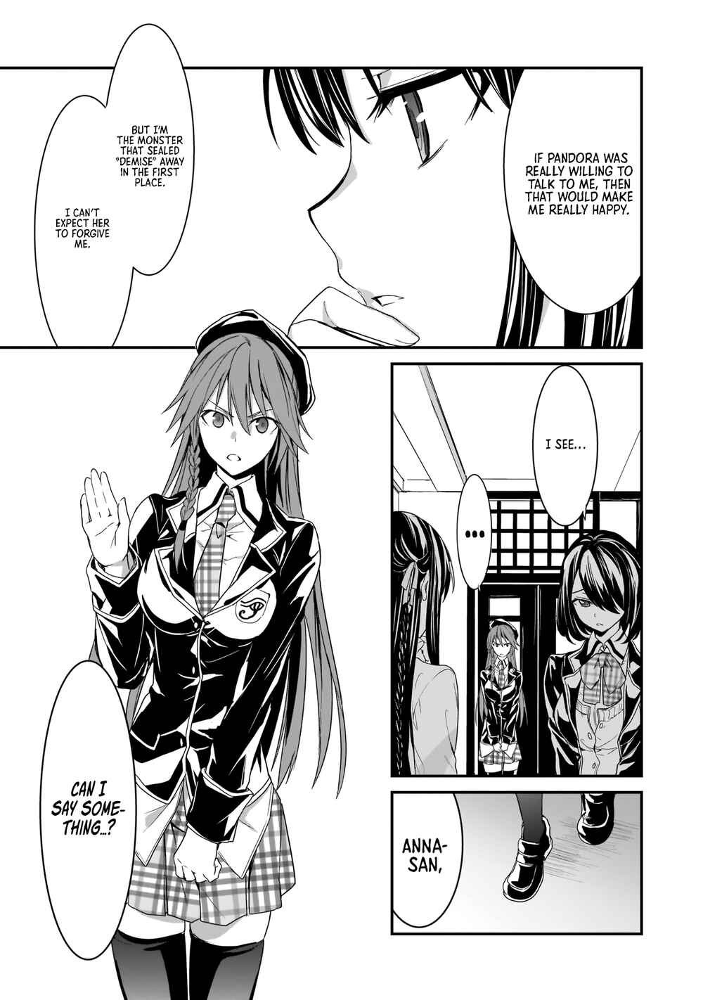 Page 8 Chapter 8 Trinity Seven: Anastasia Holy Story