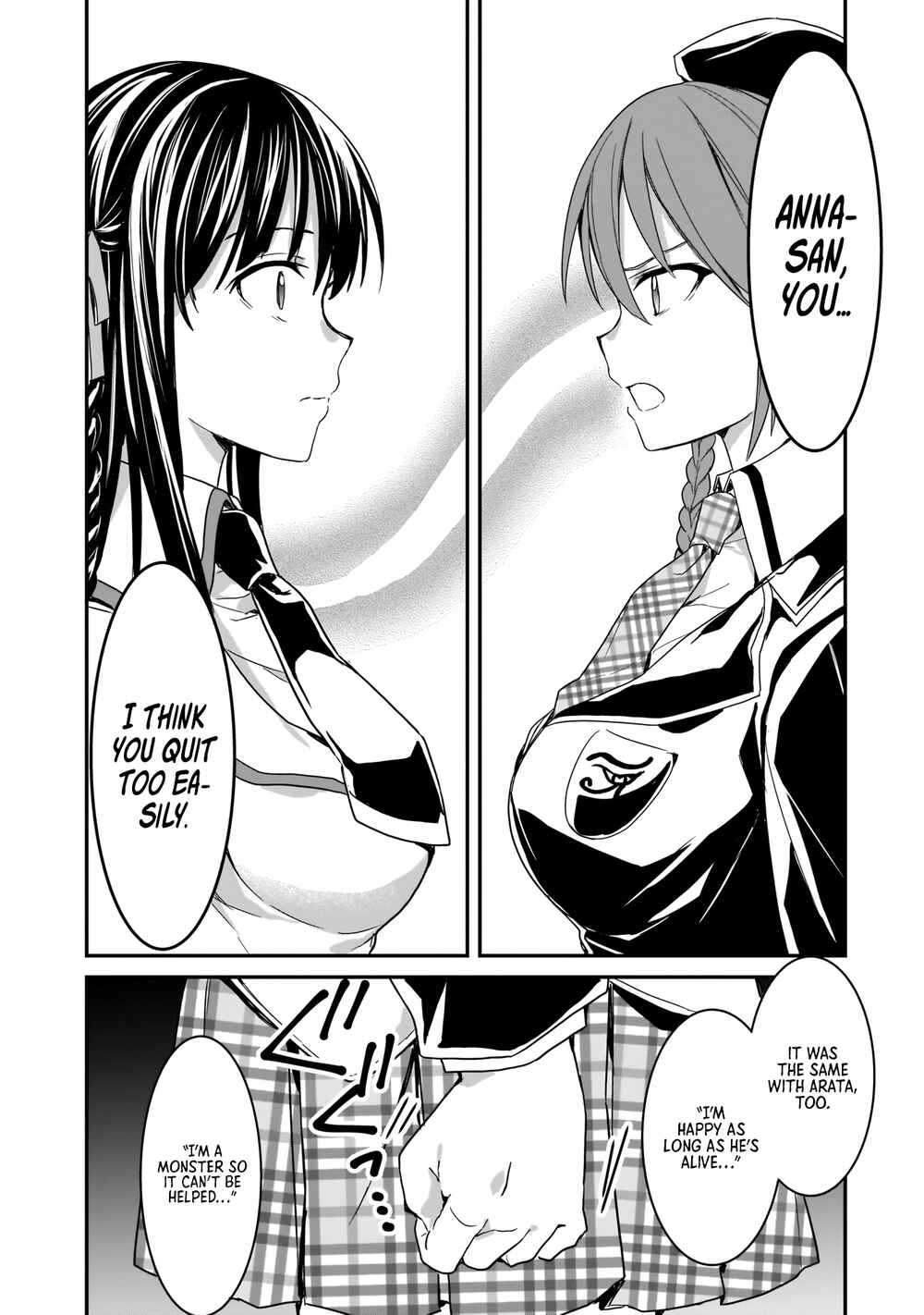 Page 9 Chapter 8 Trinity Seven: Anastasia Holy Story