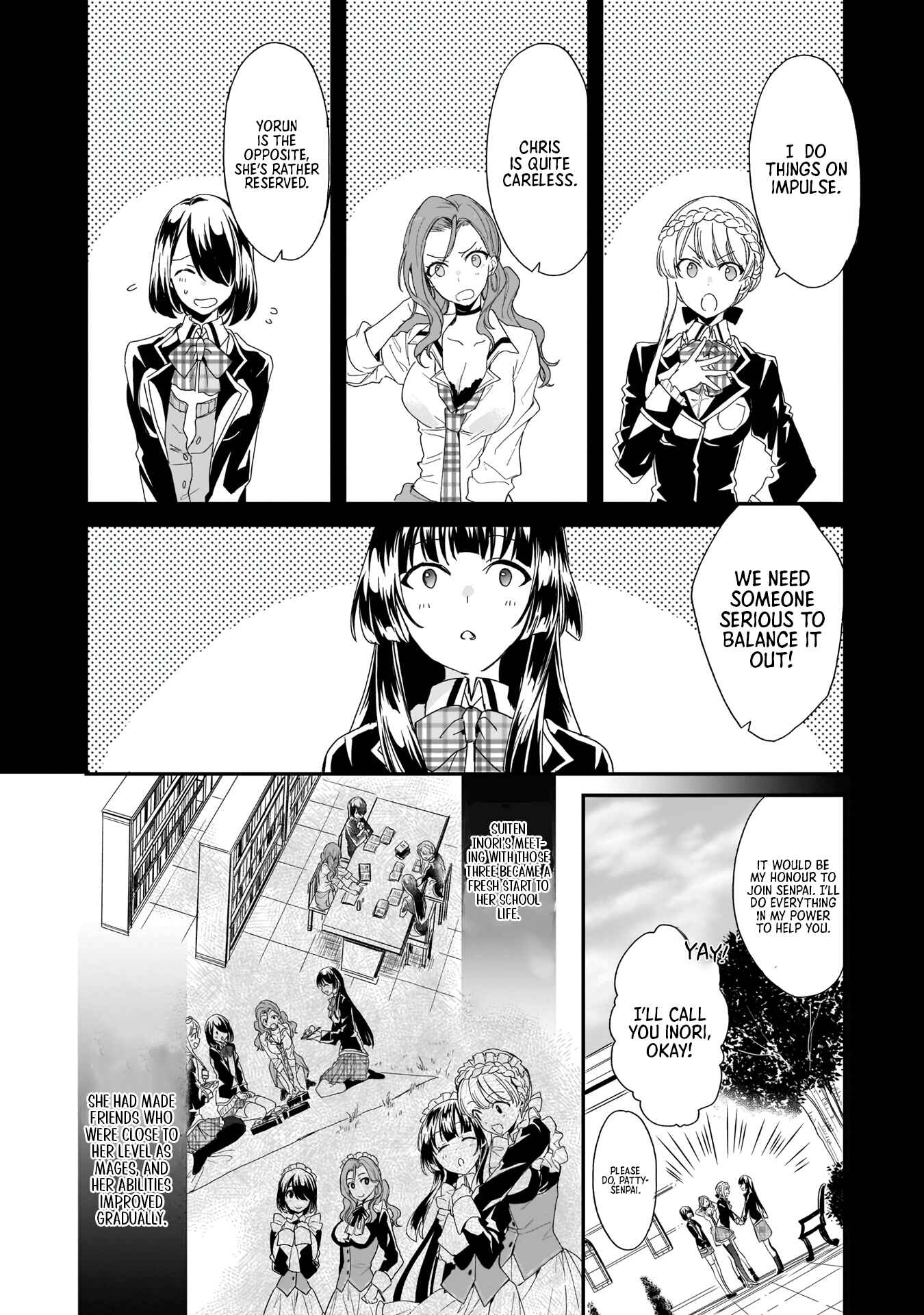 Page 5 Chapter 5 Trinity Seven: Anastasia Holy Story