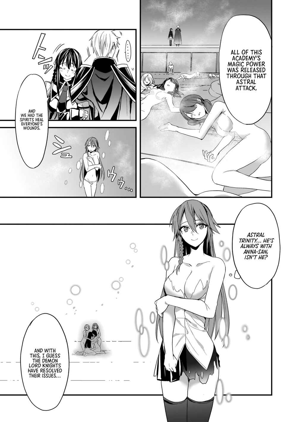 Page 24 Chapter 6 Trinity Seven: Anastasia Holy Story