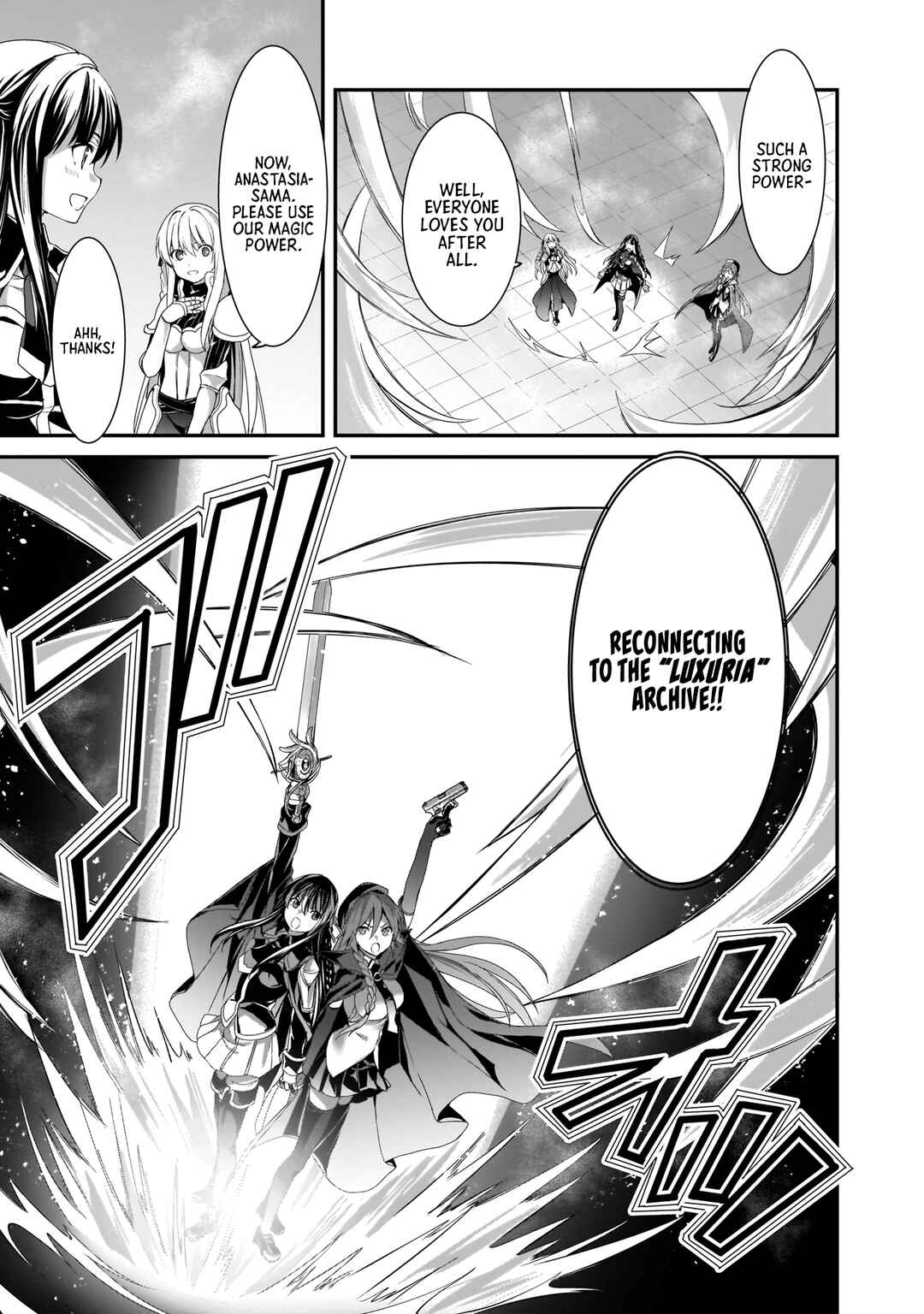 Page 24 Chapter 15 Trinity Seven: Anastasia Holy Story