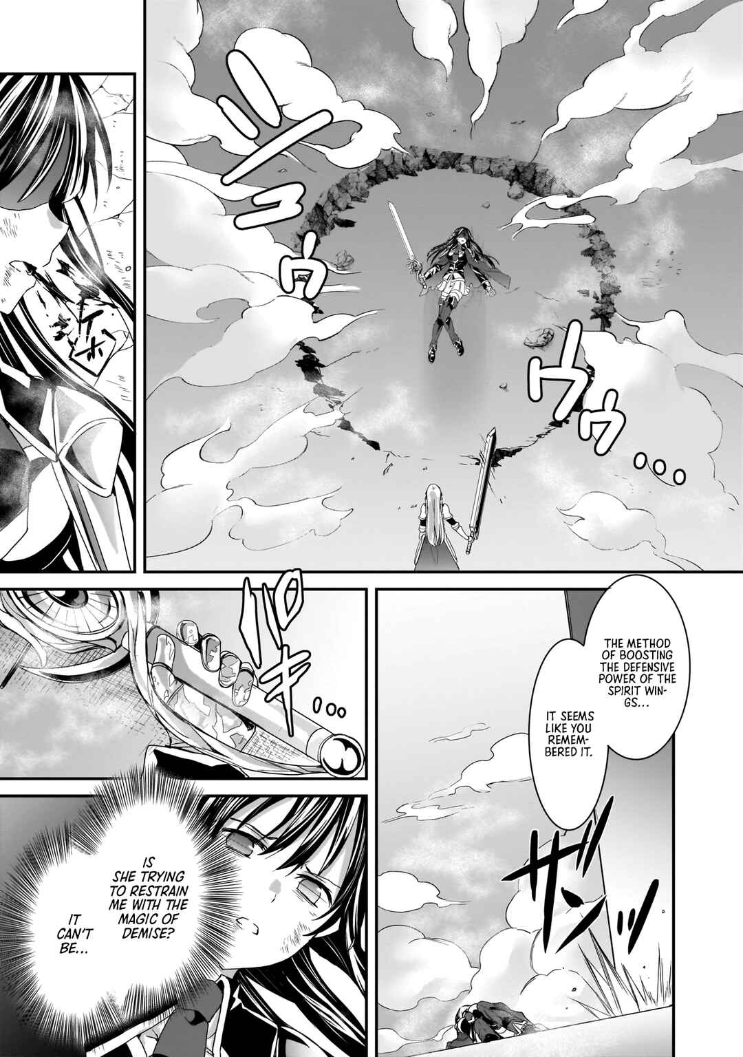 Page 22 Chapter 9 Trinity Seven: Anastasia Holy Story