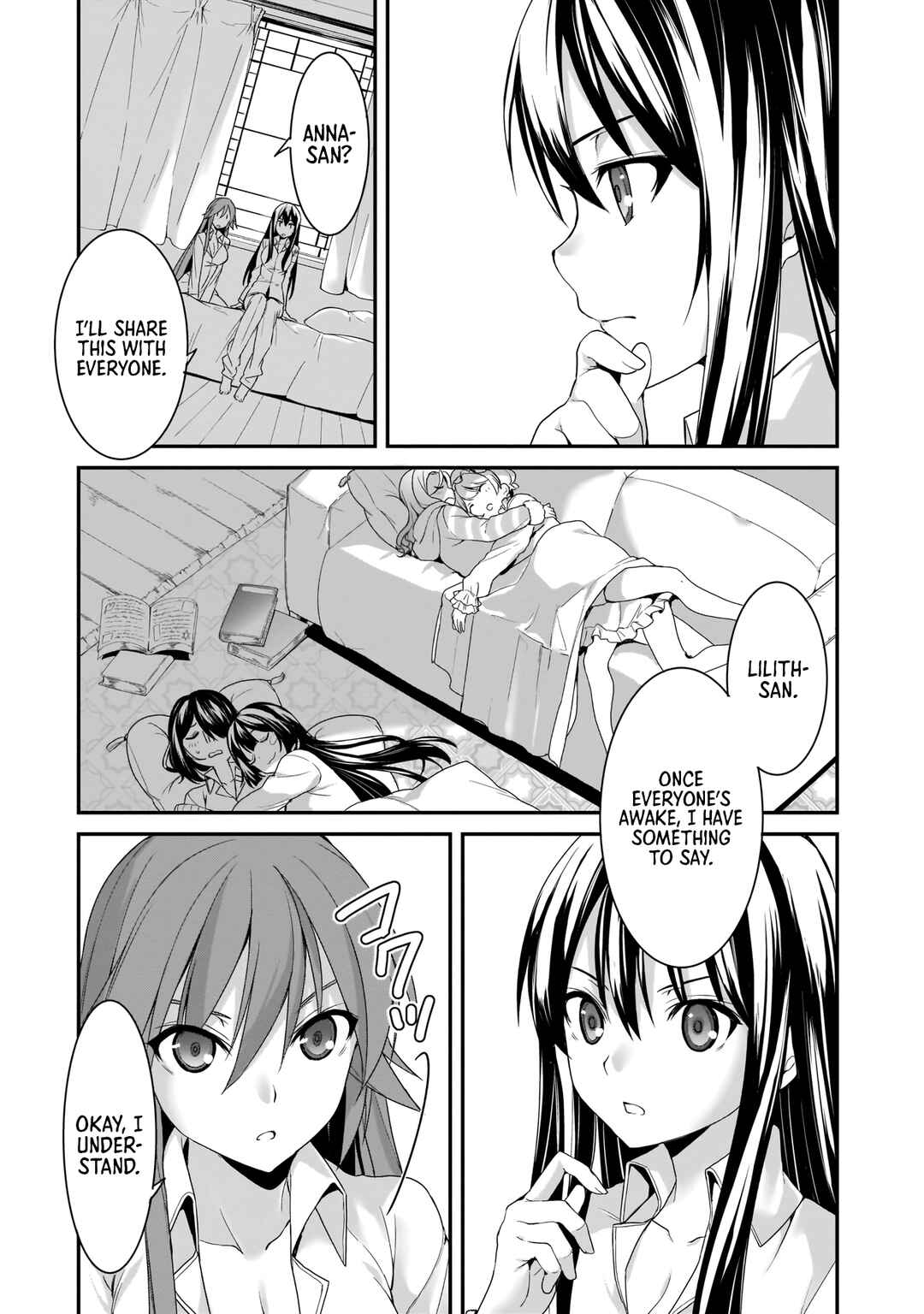 Page 10 Chapter 17 Trinity Seven: Anastasia Holy Story