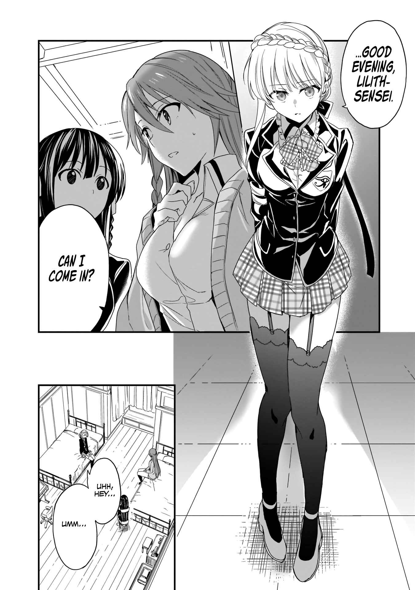 Page 13 Chapter 2 Trinity Seven: Anastasia Holy Story