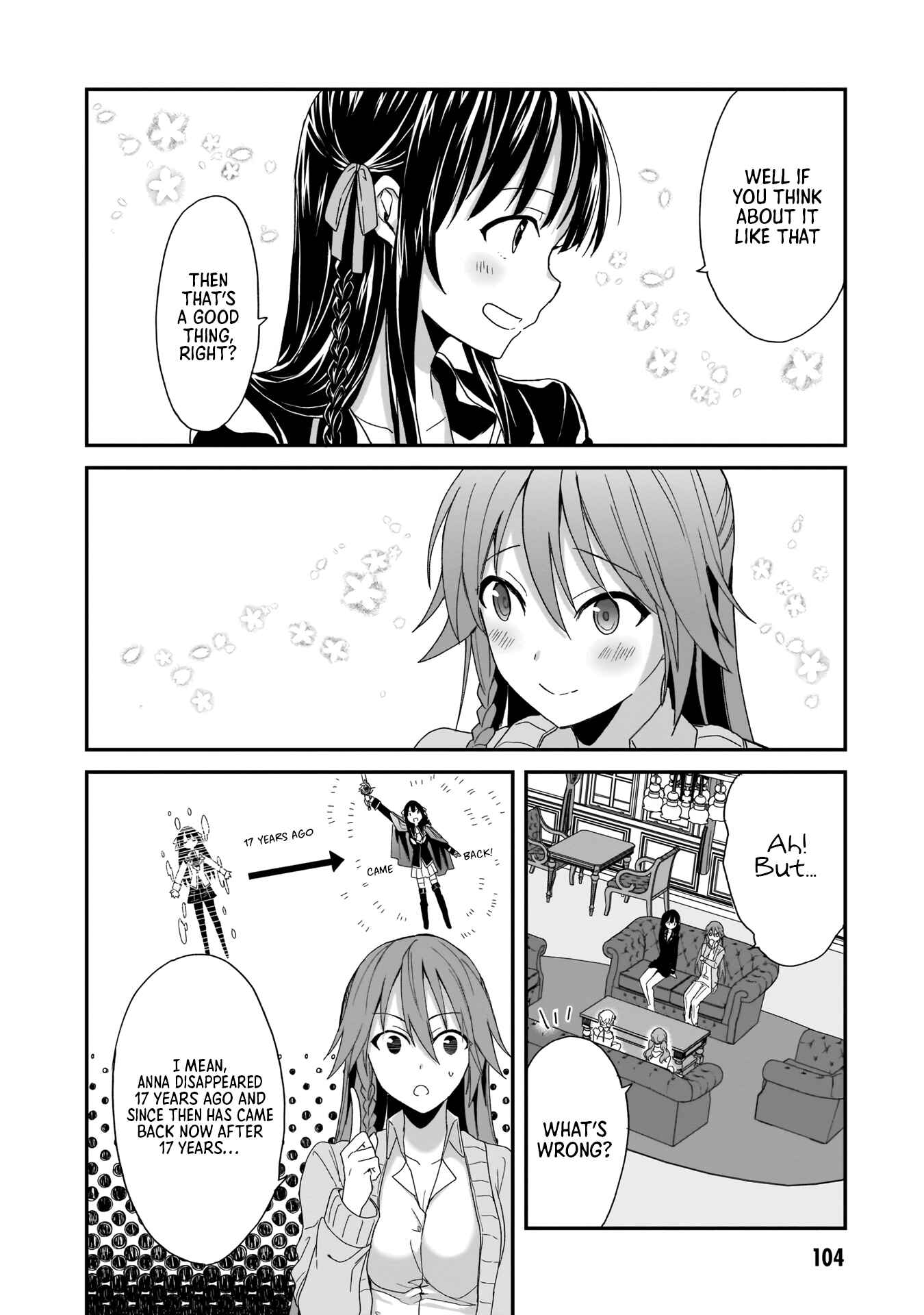 Page 7 Chapter 4 Trinity Seven: Anastasia Holy Story
