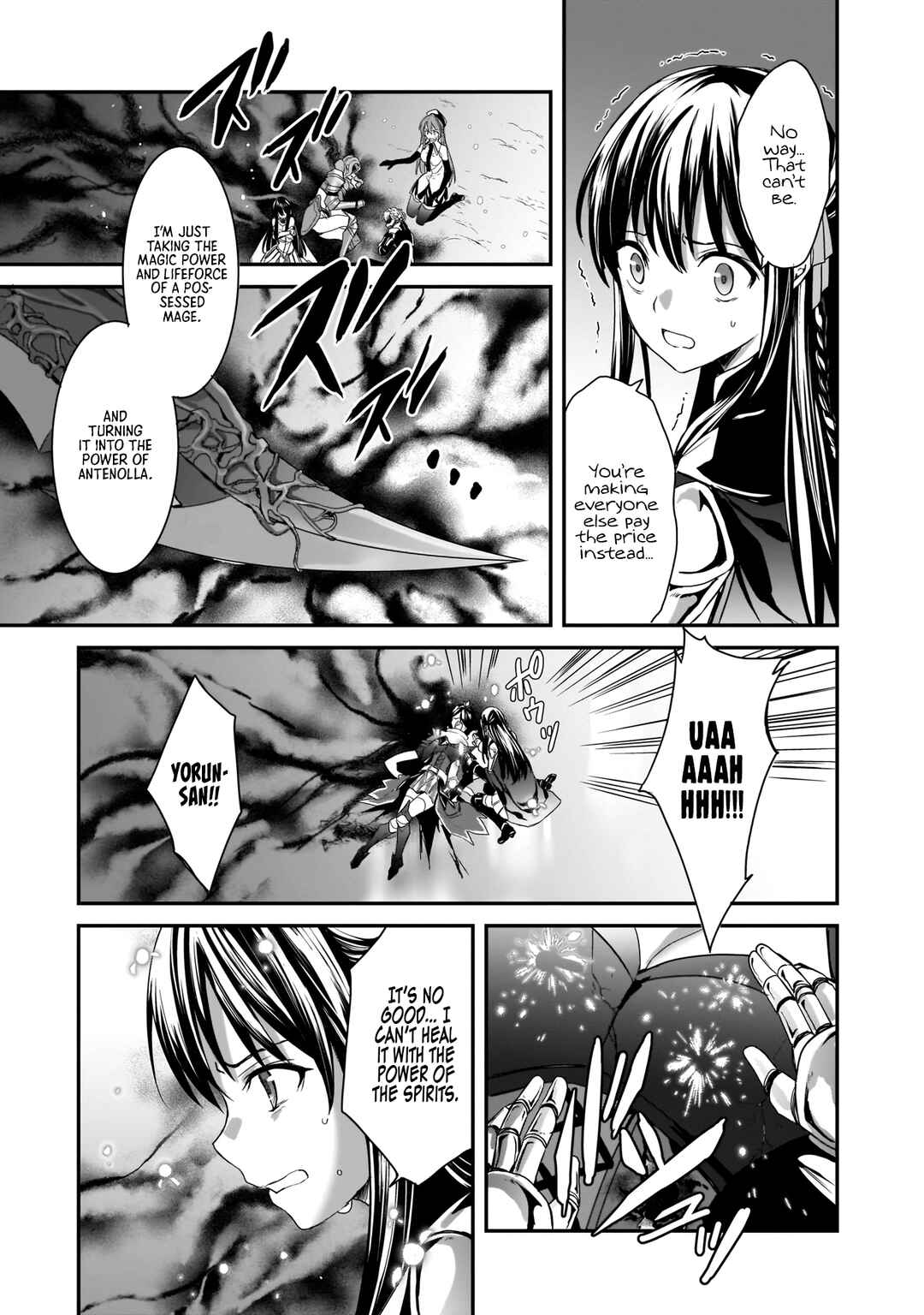 Page 12 Chapter 10 Trinity Seven: Anastasia Holy Story