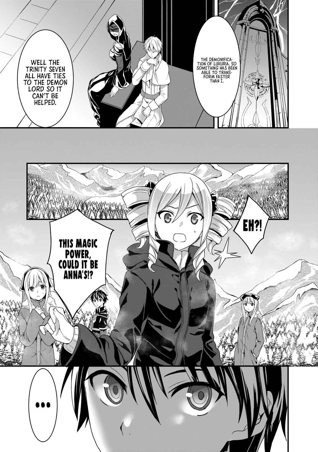 Page 15 Chapter 11 Trinity Seven: Anastasia Holy Story