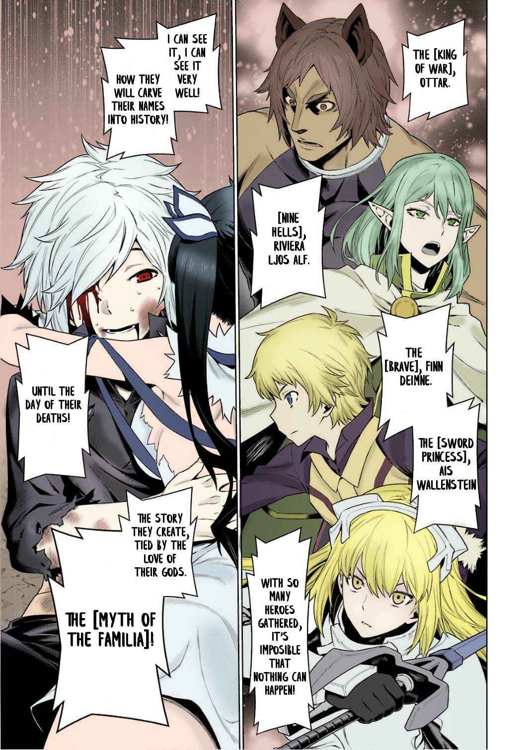 Page 6 Chapter 85 Dungeon ni Deai o Motomeru no wa Machigatte Iru Darou ka (Fan Colored)