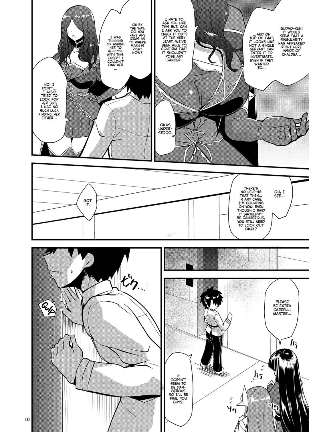 Page 9 Chapter Unknown_c1b9 Fate/Grand Order - A Book About a Corrupted Mash Recklessly Making Love to Her NTRd Master (Doujinshi)