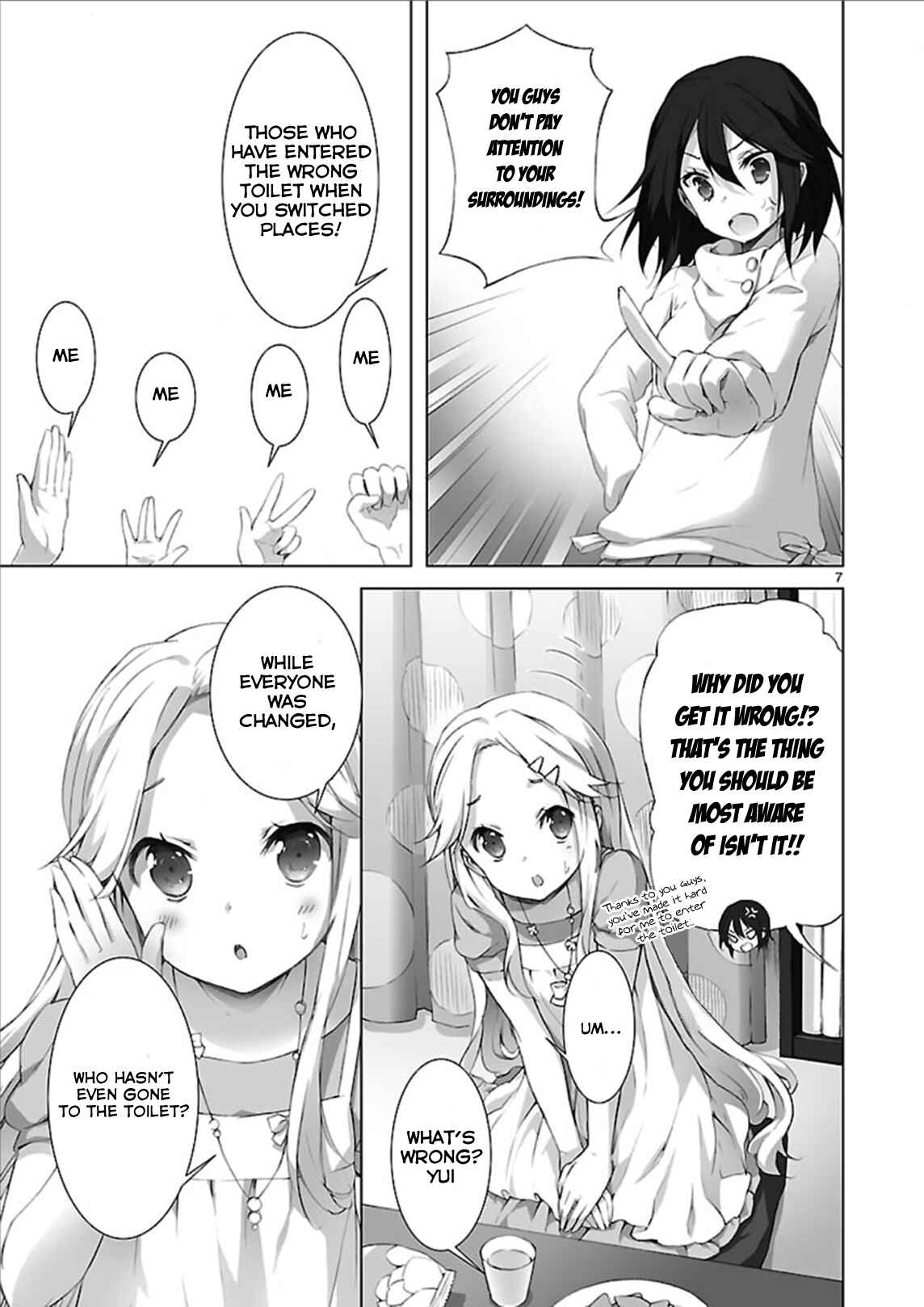 Page 7 Chapter 4 Kokoro Connect