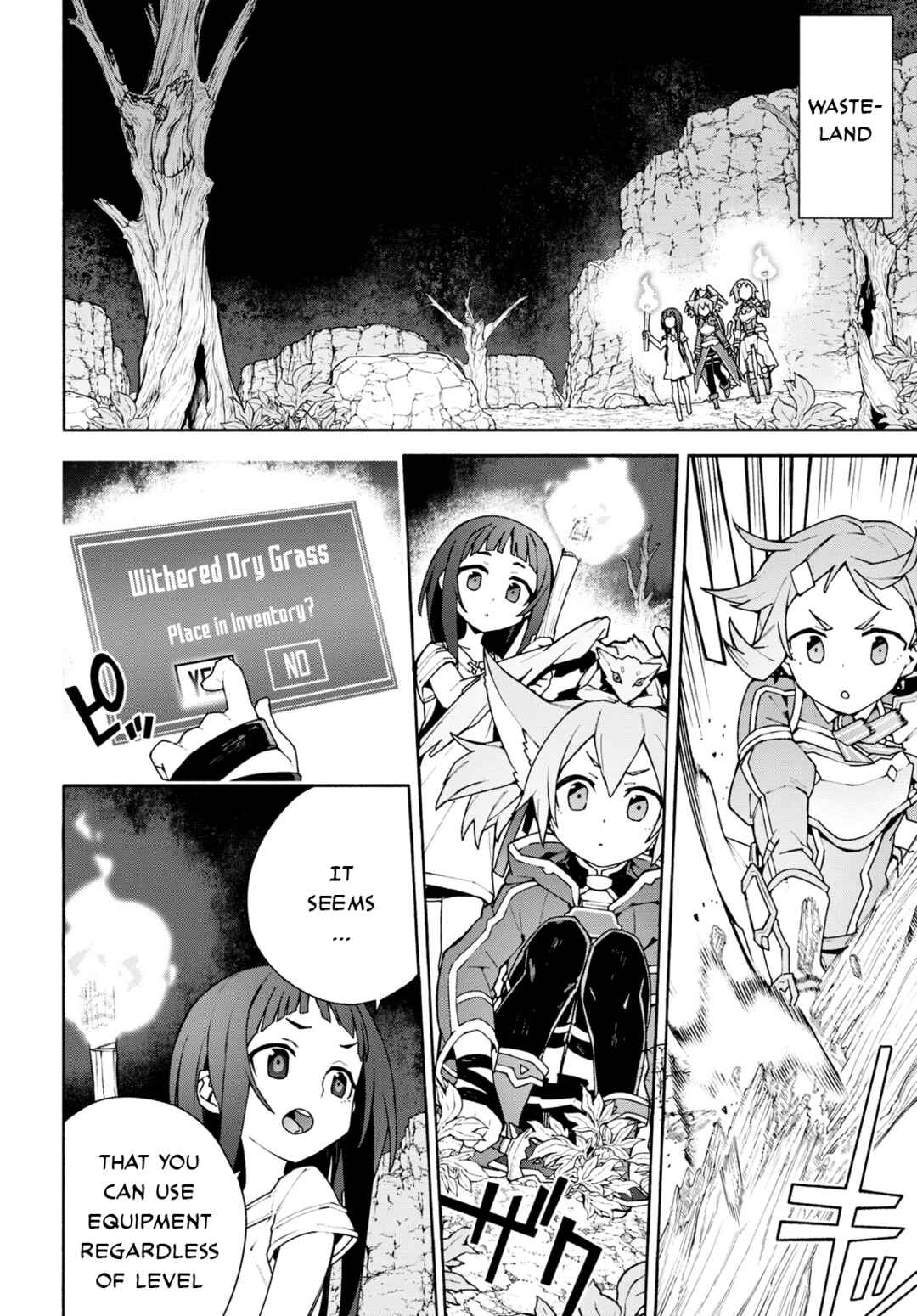 Page 16 Chapter 4 Sword Art Online: Unital Ring