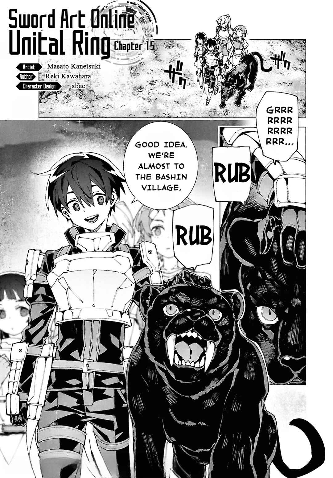 Page 1 Chapter 15 Sword Art Online: Unital Ring