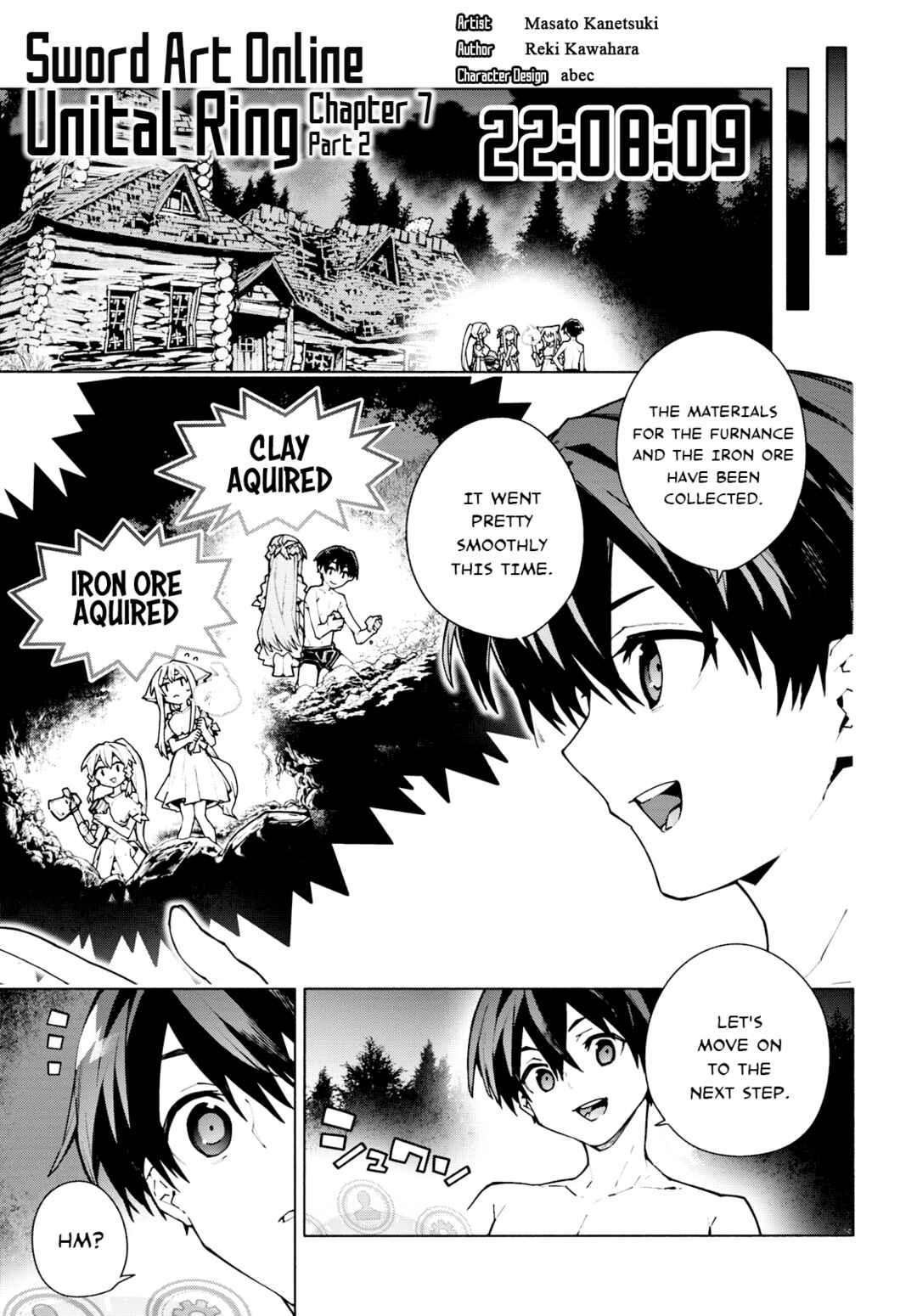 Page 21 Chapter 7 Sword Art Online: Unital Ring
