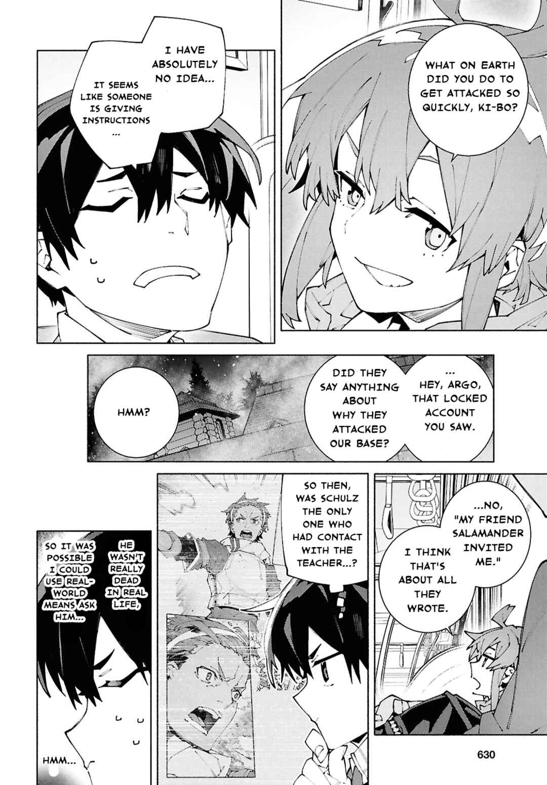 Page 10 Chapter 21 Sword Art Online: Unital Ring