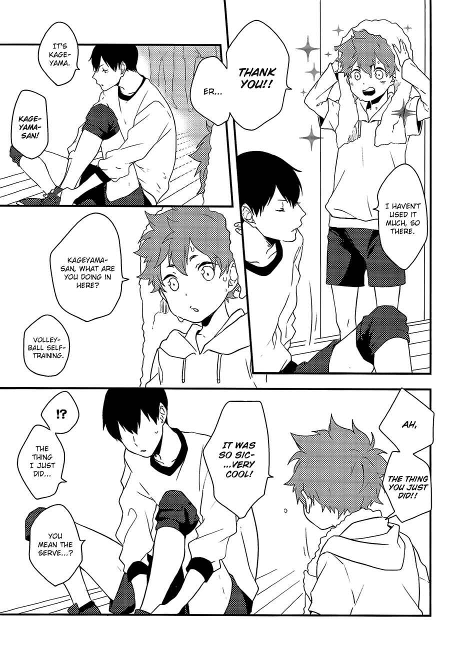 Page 10 Chapter Unknown_25ca Haikyu!! - Kageyama-san and Hinata-kun (Doujinshi)