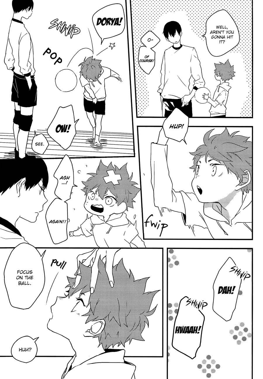 Page 12 Chapter Unknown_25ca Haikyu!! - Kageyama-san and Hinata-kun (Doujinshi)