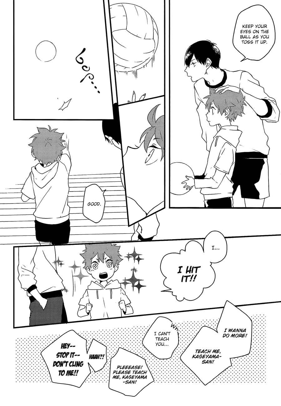 Page 13 Chapter Unknown_25ca Haikyu!! - Kageyama-san and Hinata-kun (Doujinshi)