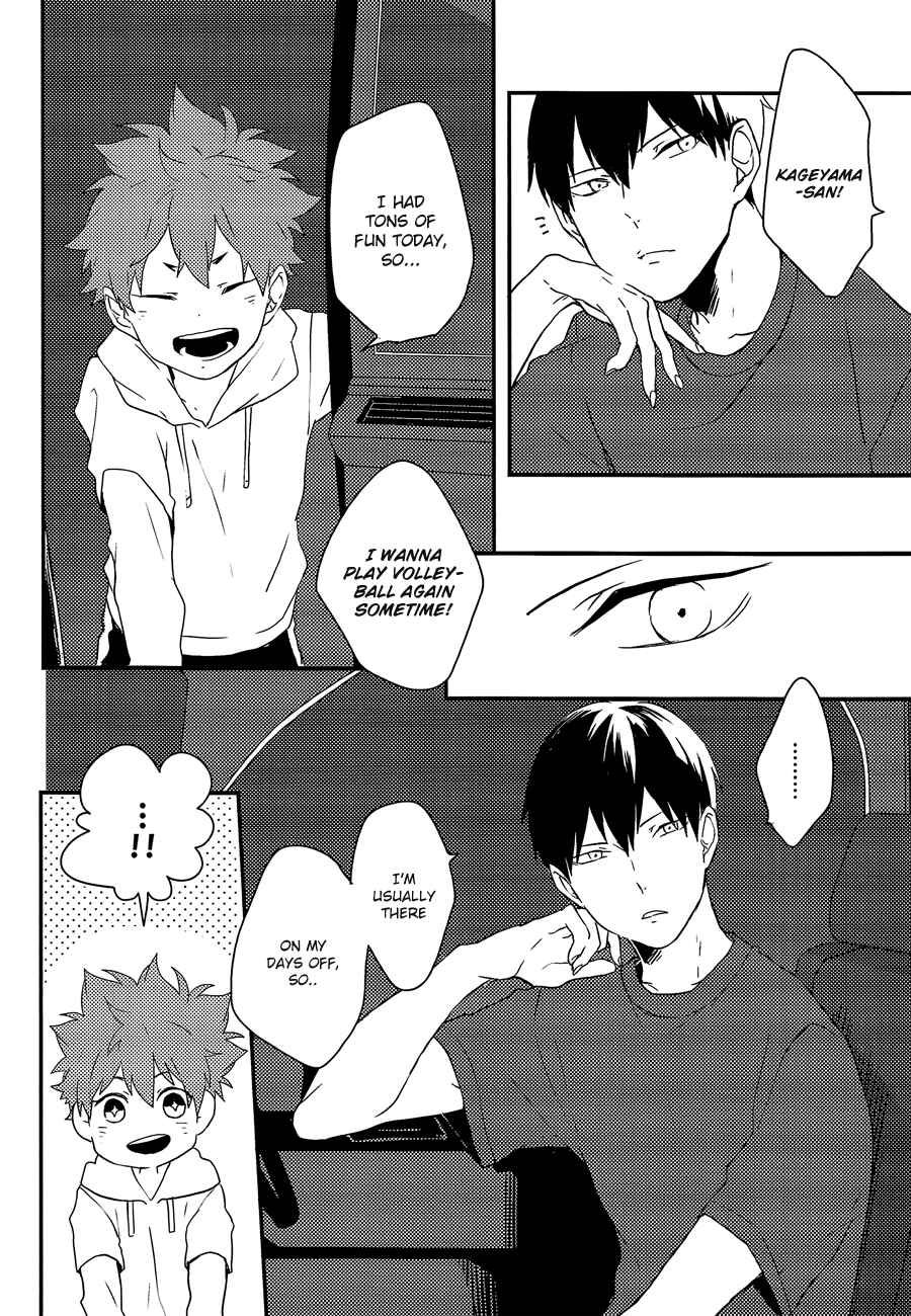 Page 15 Chapter Unknown_25ca Haikyu!! - Kageyama-san and Hinata-kun (Doujinshi)