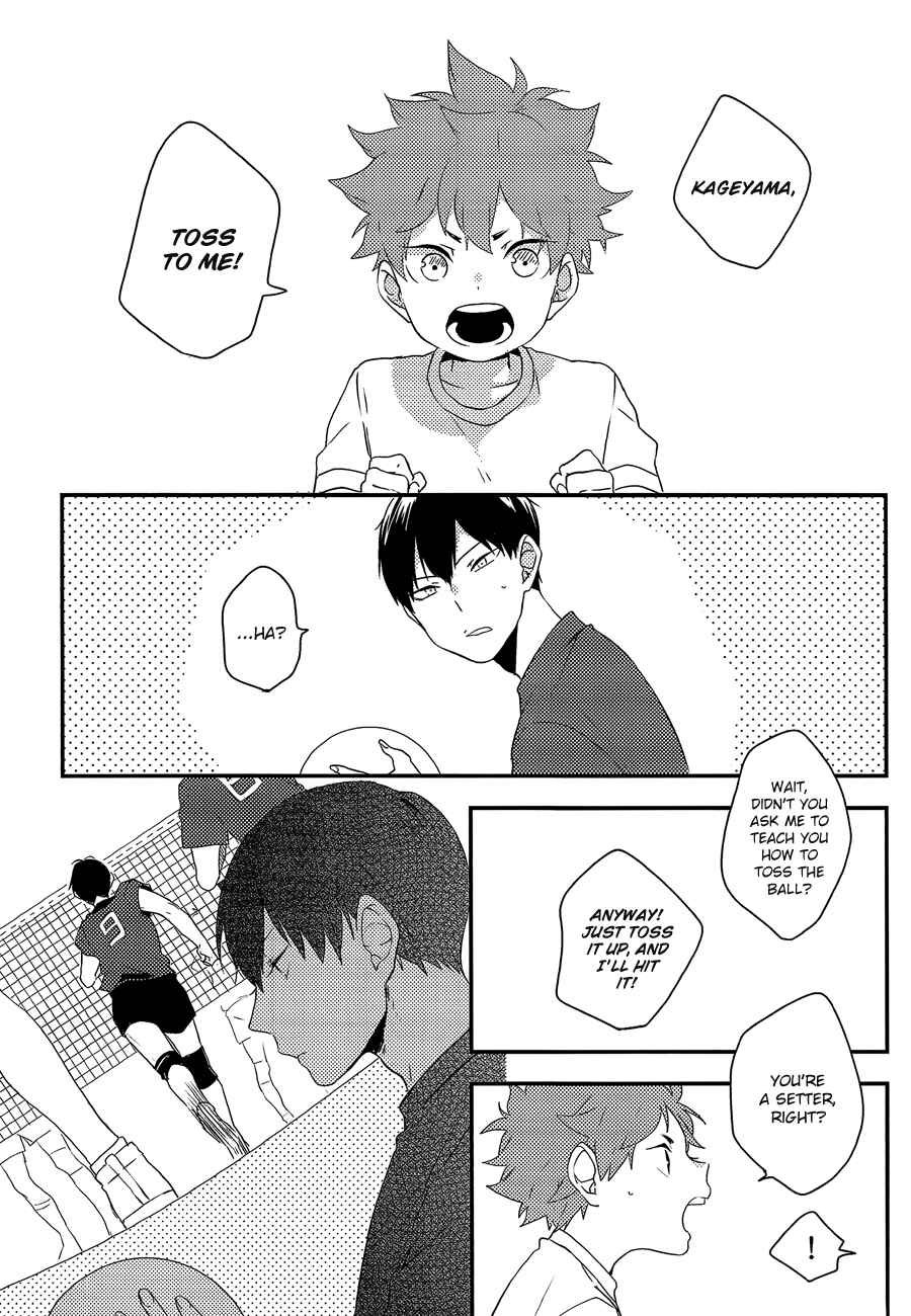 Page 22 Chapter Unknown_25ca Haikyu!! - Kageyama-san and Hinata-kun (Doujinshi)