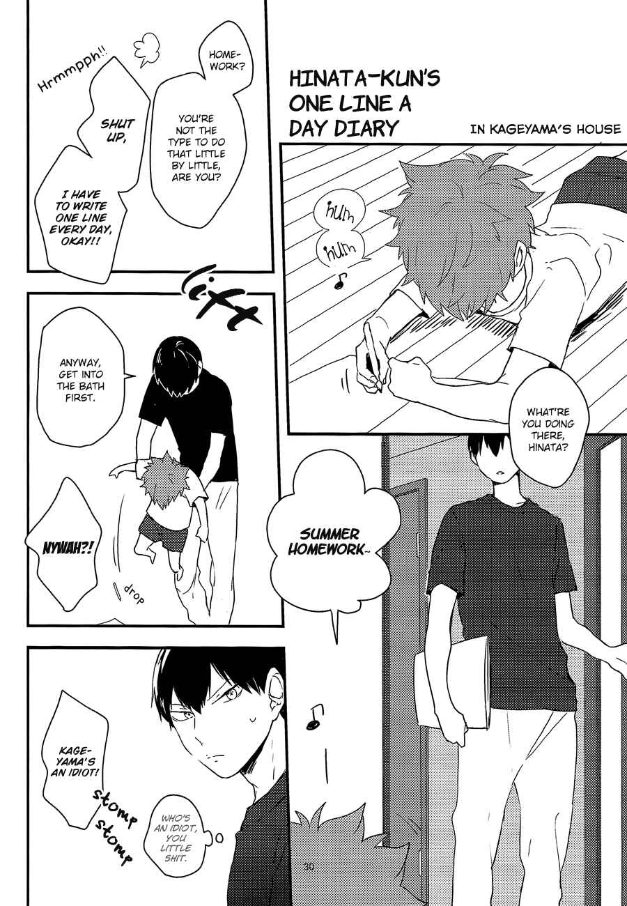 Page 31 Chapter Unknown_25ca Haikyu!! - Kageyama-san and Hinata-kun (Doujinshi)