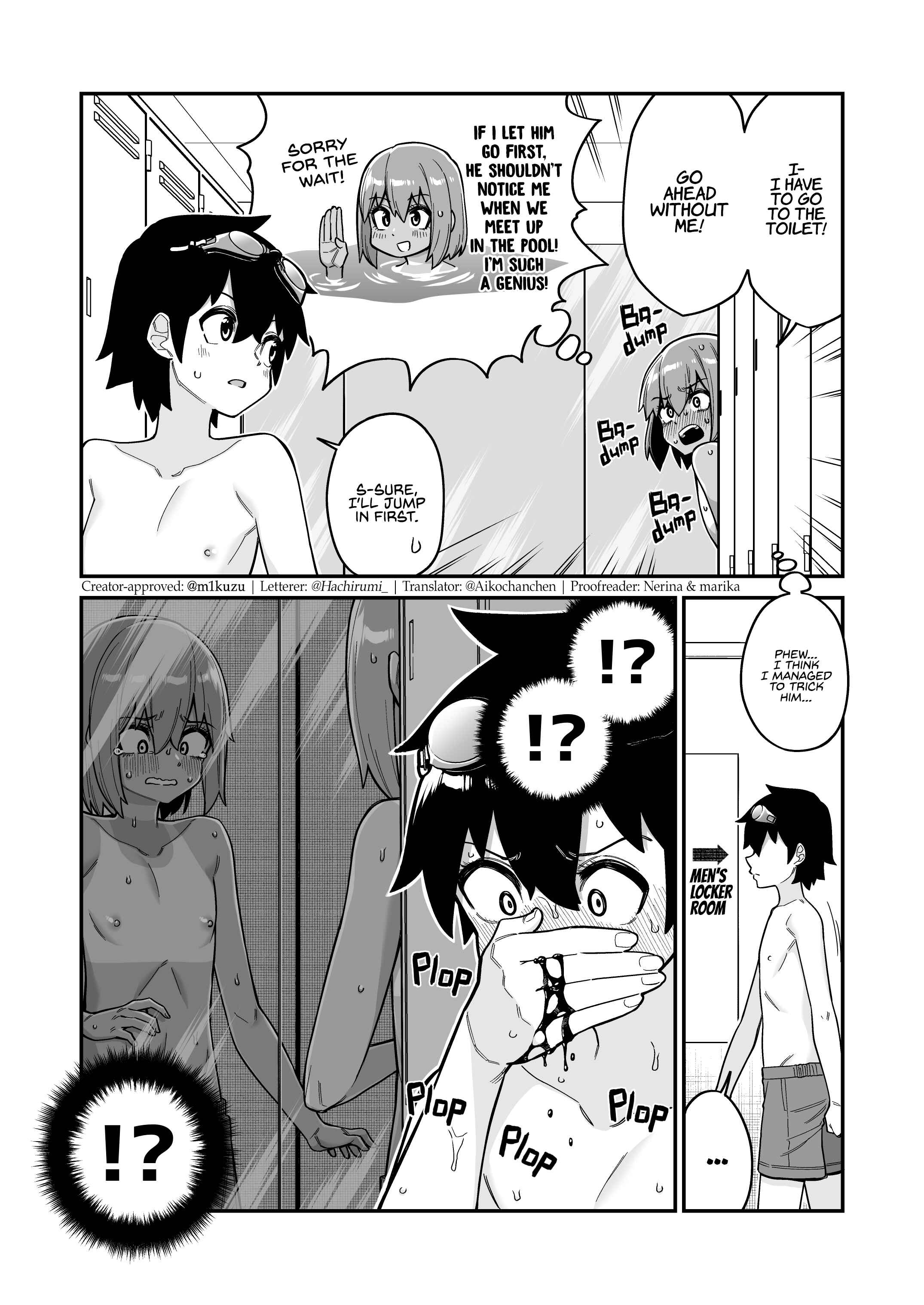 Page 2 Chapter 1 Junior High School Boys Going to a Swimming Pool During Their Summer Vacation