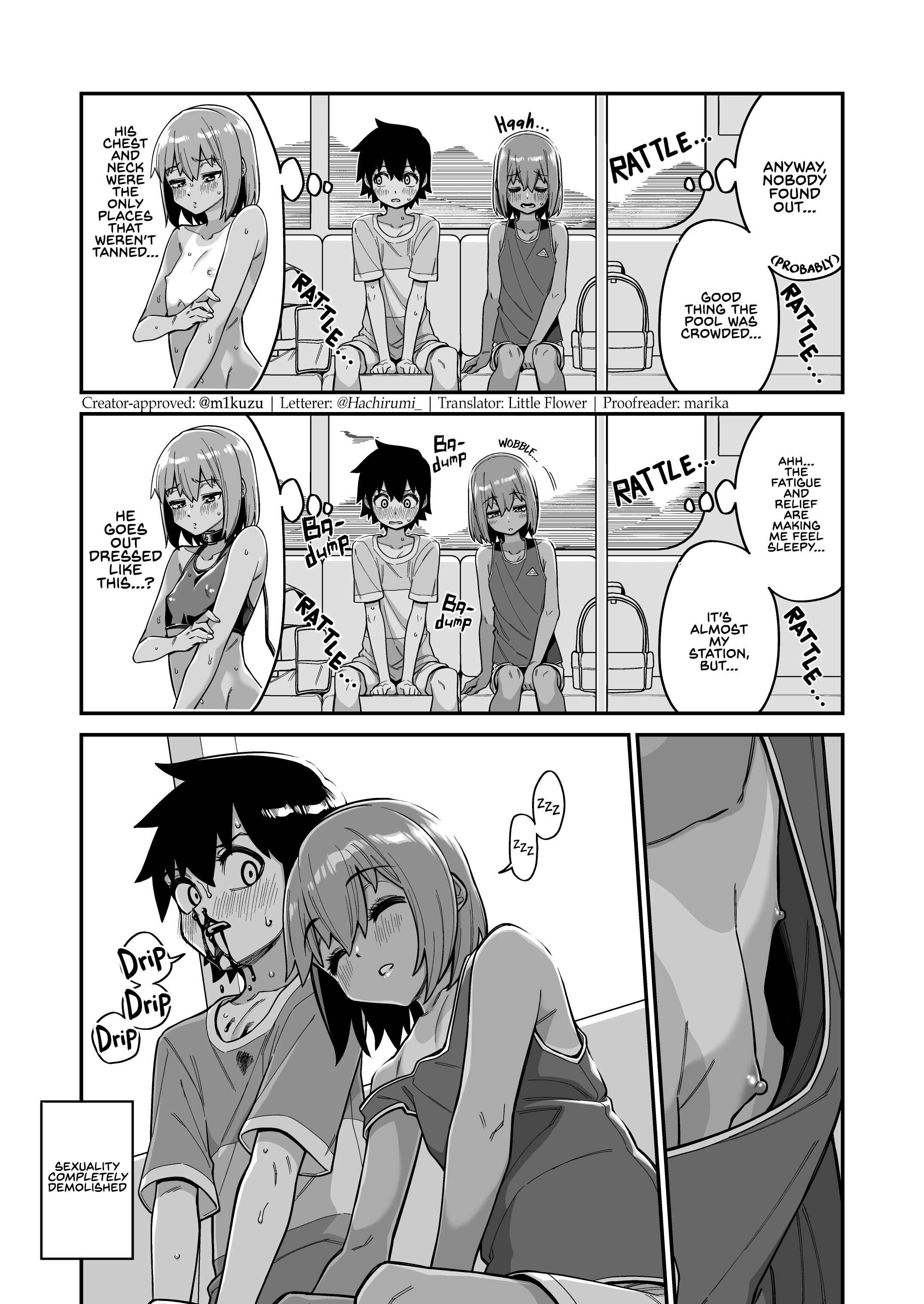 Page 3 Chapter 1 Junior High School Boys Going to a Swimming Pool During Their Summer Vacation