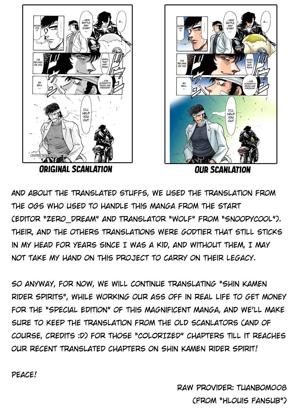 Page 65 Chapter 1 Shin Kamen Rider Spirits (Special Edition)