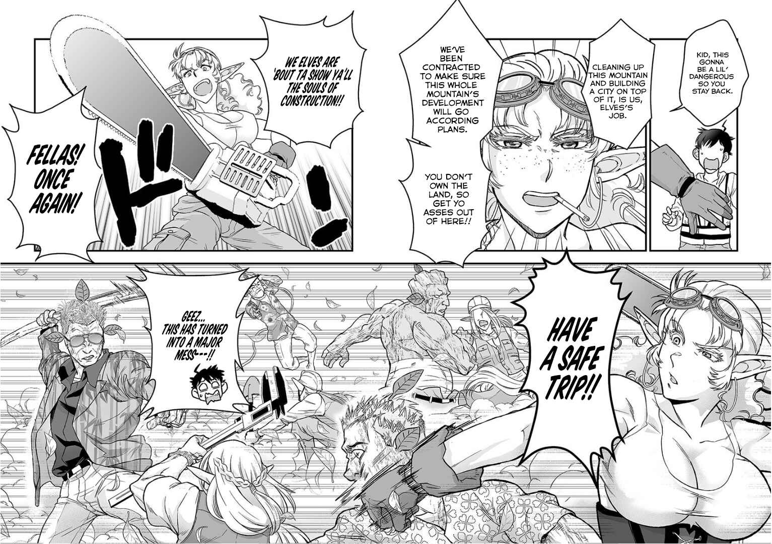 Page 21 Chapter 4 Kochira Isekai de yoroshikatta deshou ka?
