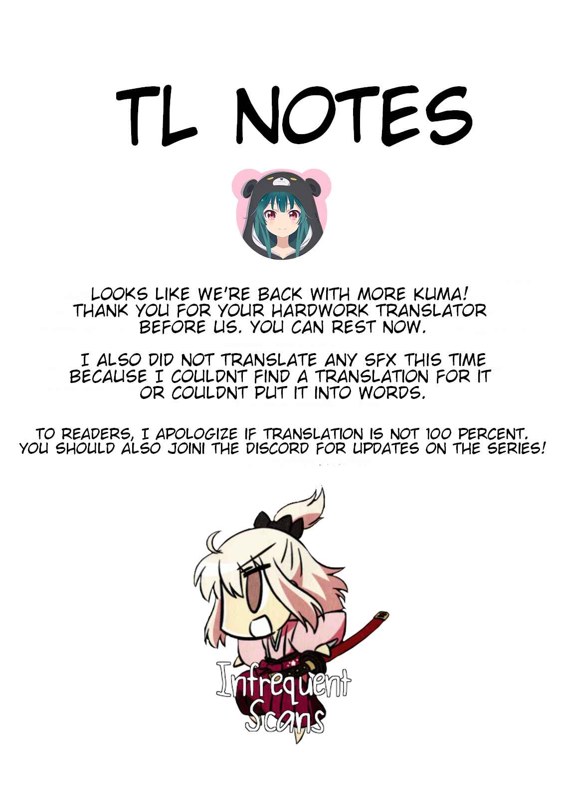 Page 18 Chapter 56 Kuma Kuma Kuma Bear